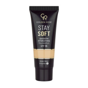 کرم پودر گلدن رز مدل Stay Soft Smooth با SPF 15 حجم 35 میلی لیتر