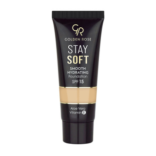 کرم پودر گلدن رز مدل Stay Soft Smooth با SPF 15 حجم 35 میلی لیتر