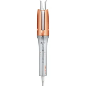فر کننده مو شیگلم مدل 25mm با پوشش سرامیک پیشرفته، قابلیت تنظیم دما در سه حالت، سیستم گرمایش سریع، چرخش دوطرفه، ضد سوختگی و ضد گره خوردن، صفحه نمایش دیجیتال و طول سیم 1.5 متر