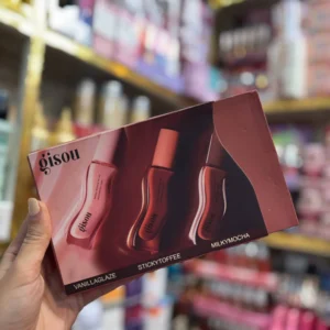 پک لیپ گلاس گیسو سهتایی مدل Glazed Lips Trio